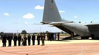 SABC TV Live Stream Coverage: Mandela plane lands in Eastern Cape