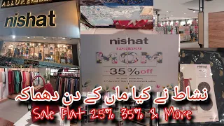 Nishat Linen Mother's Day Sale 2024 || Nishat Sale 35% & 40% Off 😮 || SM vlogs ||