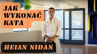 🟠 HEIAN NIDAN 🥋 Jak wykonać kata (egzamin na pomarańczowy pas karate)