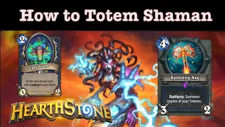 How to play Totem Shaman | Hearthstone | Overload Totem Shaman Deck