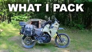 What I Pack For Long Motorcycle Travel - Gear Breakdown
