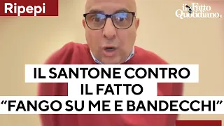 Il 'santone' Massimo Ripepi contro il Fatto: "Fango su di me e Bandecchi, noi guerrieri del bene"