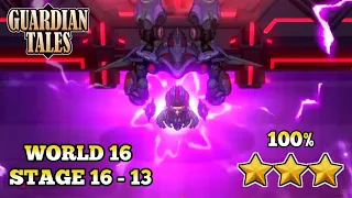 Guardian Tales 16-13 Normal 100% Complete (Boss Fight + Ending) - Guardian Tales Indonesia