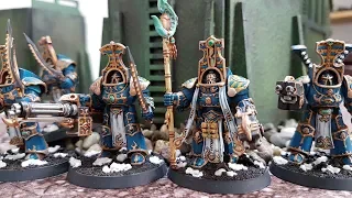 Thousand Sons vs Space Marines; 8th edition warhammer 40k batrep