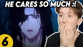 TGCF IS BACK! Hua Cheng's reaction to Xie Lian burning down Paradise Manor (S2 episode 6)