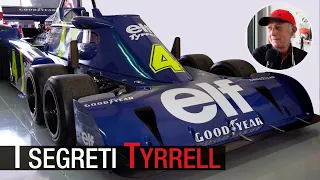 Behind the scenes of the Tyrrell P34 at the Minardi Day with an F1 mechanic