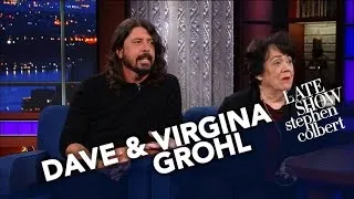 Dave Grohl's Mom Virginia Talks About Raising A Rockstar Child