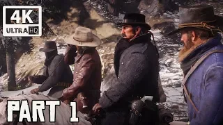RED DEAD REDEMPTION 2 PC All Cutscenes (PART 1) Game Movie 4K UHD