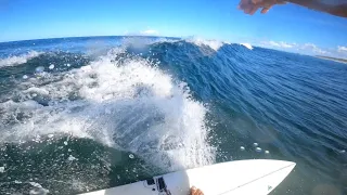 Endless Stoke: Surfing Calicoan ABCD Beach POV