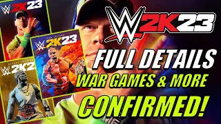WWE 2K23: All Details, Gameplay, Editions, War Games, Characters, & MORE!