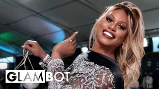 Laverne Cox GLAMBOT: Behind the Scenes at 2022 SAG Awards | E! Red Carpet & Award Shows