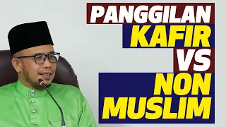 Prof Dato Dr MAZA - Panggilan KAFIR VS NON-MUSLIM