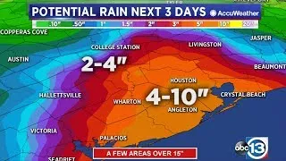 Tropical Depression Imelda continuous to pound southeast Texas