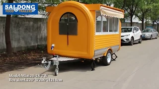 SAI DONG FOOD TRAILERS-MODEL:MINI20-28TW   FOOD CARTS