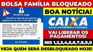 🚨31/03 BOLSA FAMÍLIA BLOQUEADO: CAIXA ERROU E VAI DESBLOQUEAR OS PAGAMENTOS! QUEM SERÁ DESBLOQUEADO?