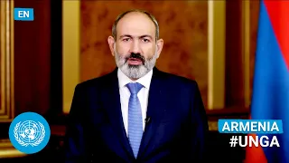 🇦🇲 Armenia - Prime Minister Addresses United Nations General Debate, 76th Session (English) | #UNGA