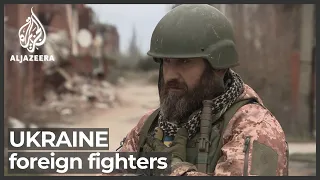 Ukraine conflict: Georgian volunteer 'defending freedom' on frontline