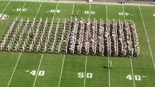 Fightin' Texas Aggie Band Halftime Drill - Auburn Game at Kyle Field  - 11/4/17