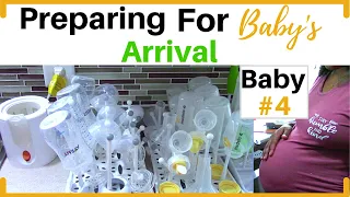 PREPARING FOR BABY’S ARRIVAL | BABY NESTING AND ORGANIZING | 35 WEEKS PREGNANT | BABY # 4 | PART 1