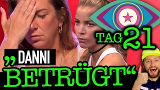 Danni Büchner HINTERGEHT alle! Ina Aogo: "Rafi ist schuld!" Promi Big Brother  2021 Folge 21