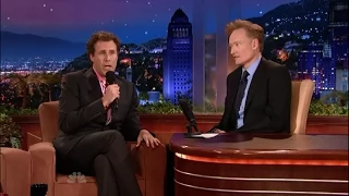 Will Ferrell Sings Conan a Song on his First Tonight Show 6/01/09