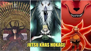 JUTSU KHAS HOKAGE 1 SAMPAI 7 YANG SEBENARNYA