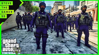 GTA 5  Mod City Patrol Wednesday| SWAT| GTA 5 Lspdfr Mod| 4K