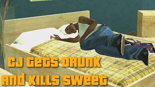 CJ gets drunk and kills Sweet - GTA San Andreas DYOM Mission