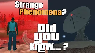 GTA San Andreas Secrets and Facts 37 The Big Ear Mystery, Strange Weather, Bloody Sky, UFO, Myths