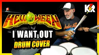 HELLOWEEN ⚡ I Want Out (Drum Cover) Millenium MPS-850 E-Drum Set 🚀