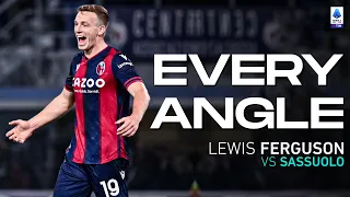 A superb strike by Ferguson | Every Angle | Bologna-Sassuolo | Serie A 2022/23