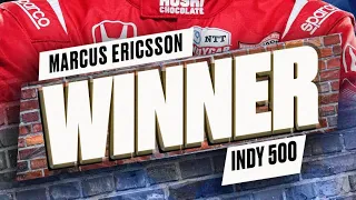 Marcus Ericsson wins the Indy 500!