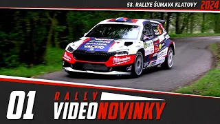 58. Rallye Šumava Klatovy 2024 - 🎥⁣ VIDEONOVINKY 01 - rozhovory před startem