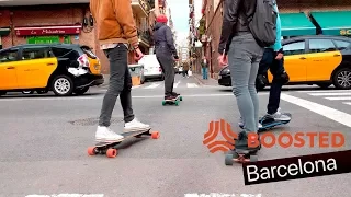 Boosted Barcelona - Ep 3 - Barceloneta ride in winter