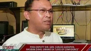 SONA: PDEA Deputy Dir. Gen. Carlos Gadapan, nasibak dahil umano sa 'Loss of Confidence'