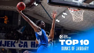 Top 10 Dunks | January | 2023-24 BKT EuroCup