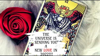 LEO ~THE UNIVERSE IS SENDING YOU A NEW LOVE IN 2022! 😍💖JANUARY 2022 LOVE TAROT
