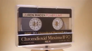 Compact Cassette BASF Chromdioxid Maxima II C90 / 1982-83 (visual demonstration only) ⁴ᴷ