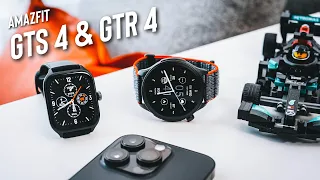 Amazfit GTS 4 & GTR 4 First Look: Amazfit's BEST Smartwatch Yet!