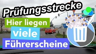 #Prüfungsstrecke - Bitte aufpassen! - Fahrschule Punkt