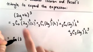 The Binomial Theorem and Pascal's Triangle