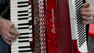 Rare Top Quality Italian Accordion Paolo Soprani-120 bass,11r.+New Straps&Original Case~Musette~LMMM