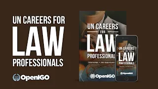 UN Careers for Law Professionals - eBook