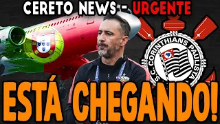 URGENTE! VITOR PEREIRA CHEGA  SÁBADO AO BRASIL E VAI VER O JOGO DO CORINTHIANS DOMINGO EM ITAQUERA!