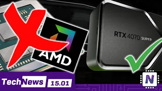 AMD ENTTÄUSCHT mit Ryzen 8000 / RTX 4070 Super ÜBERRASCHT!