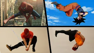 Top Stunts 2019 In Real Life (Spiderman, Endgame, Dragon Ball, Naruto)