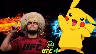 Khabib Nurmagomedov vs. Pikachu - EA SPORTS UFC 4v