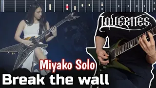 LOVEBITES - Break the Wall - Miyako Solo - Cover by Kirobichi 【TABS】