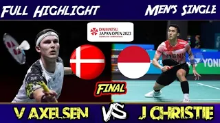 [Final] Viktor Axelsen vs Jonathan Christie [Japan Open 2023]