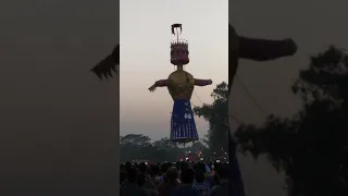 dushera ravan dahan 2018 in amritsar at dushera ground durgiana temple